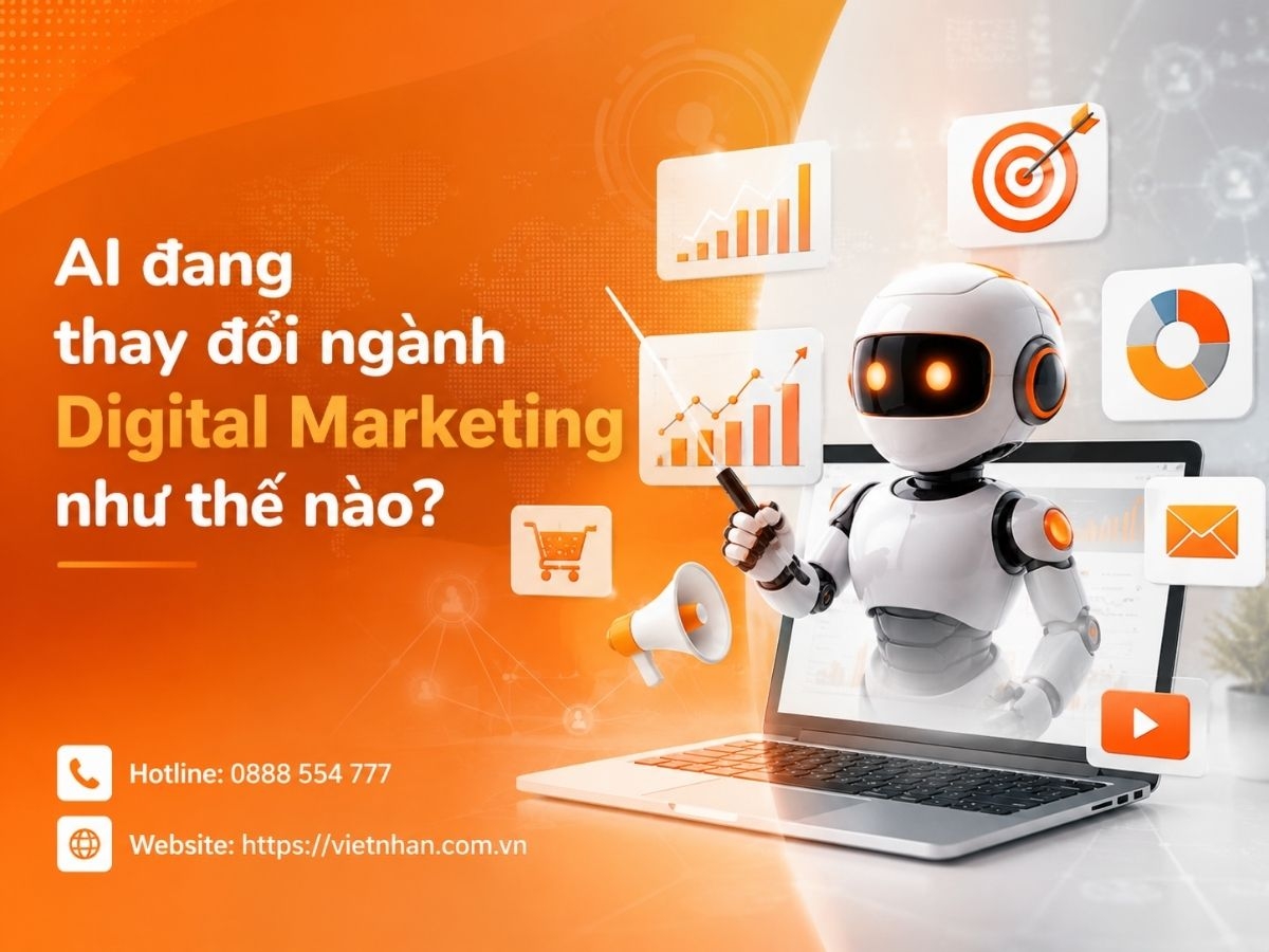 AI đang thay đổi ngành Digital Marketing như thế nào?