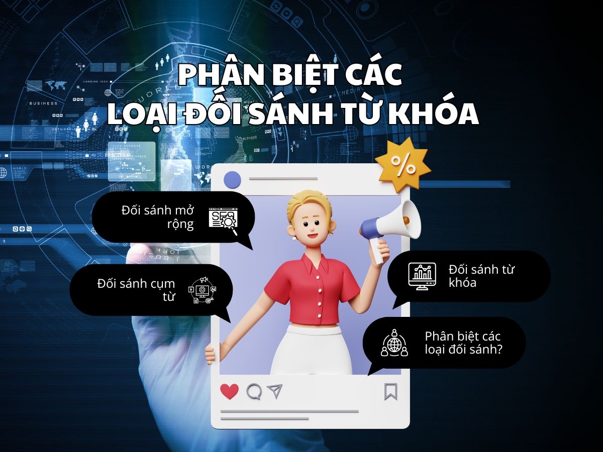 Phân biệt đối sánh rộng, đối sánh cụm từ và đối sánh chính xác trong Google Ads