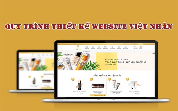 Quy trình thiết kế website chuyên nghiệp của Việt Nhân