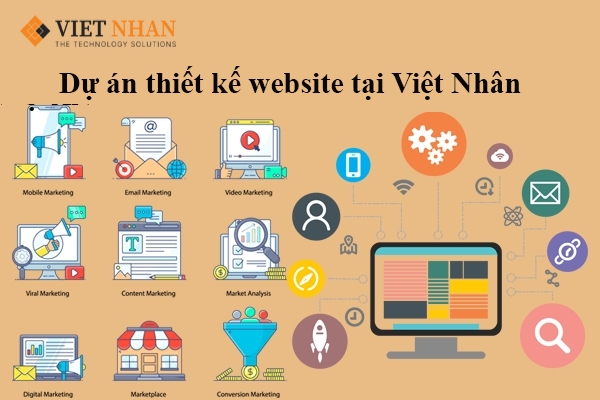 Tham khảo dự án thiết kế web chuyên nghiệp, trọn gói tại Việt Nhân