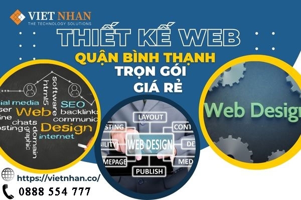 Thiết kế web quận Bình Thạnh trọn gói, giá rẻ