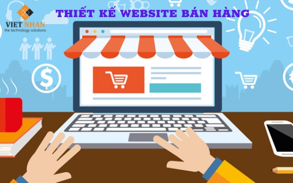 Thiết kế website bán hàng tại Việt Nhân