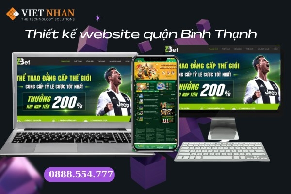 Thiết kế website quận Bình Thạnh chuyên nghiệp, chuẩn SEO