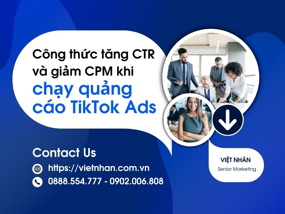 Công thức tăng CTR và giảm CPM khi chạy quảng cáo TikTok