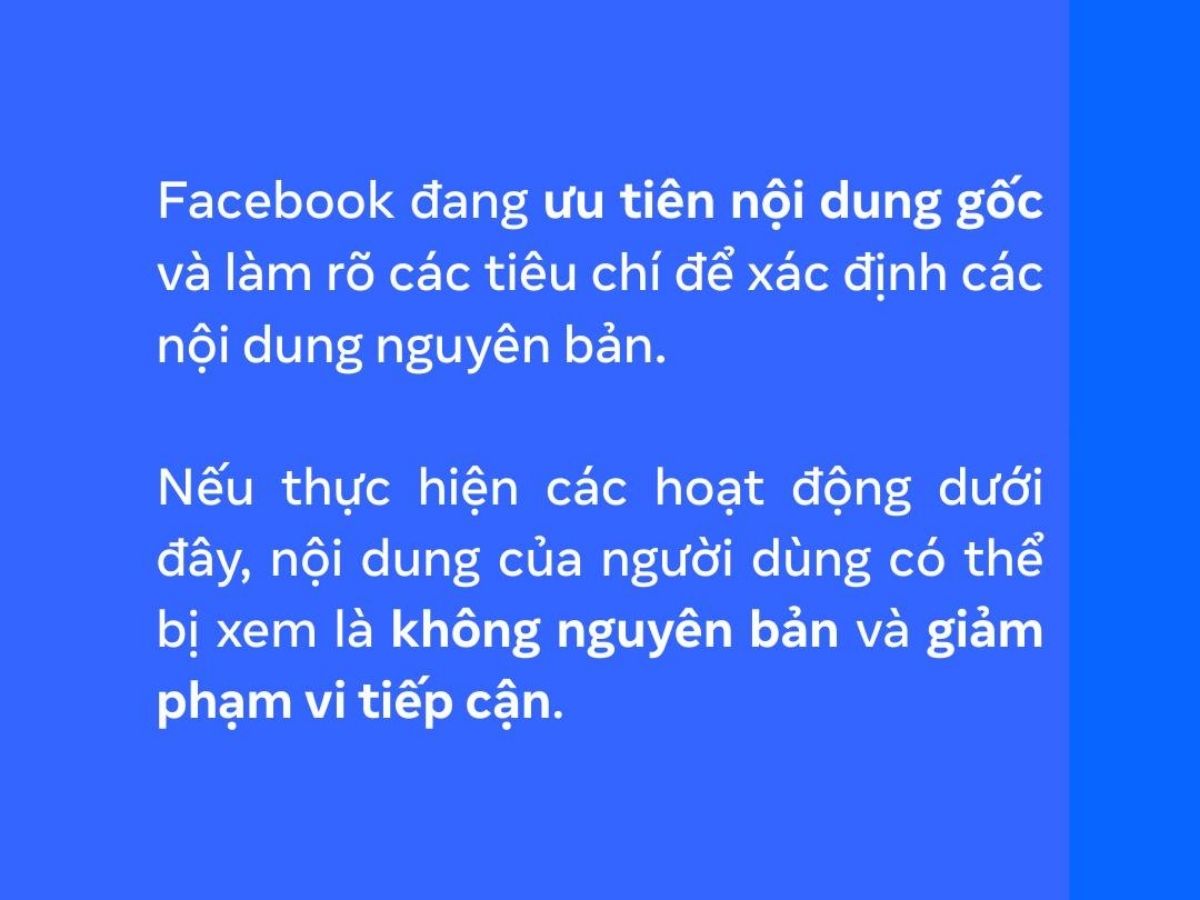 Chính sách Facebook 1