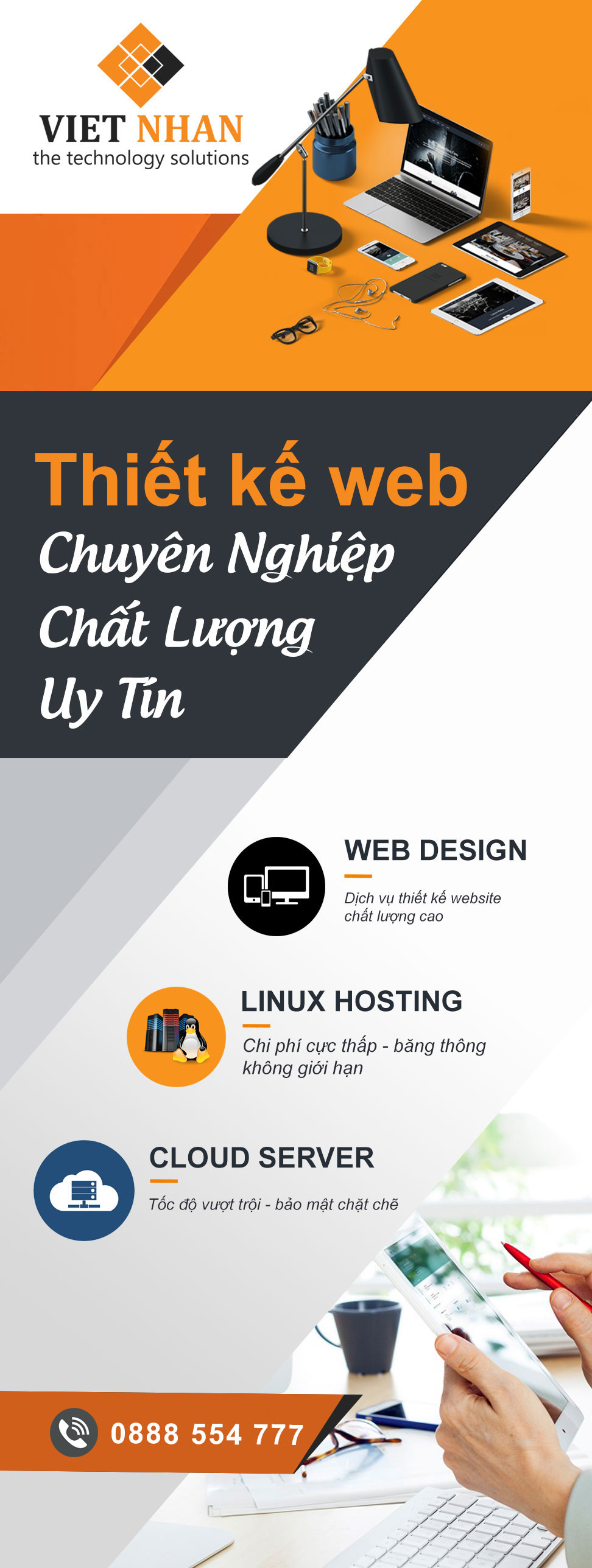 Thiết kế website Việt Nhân